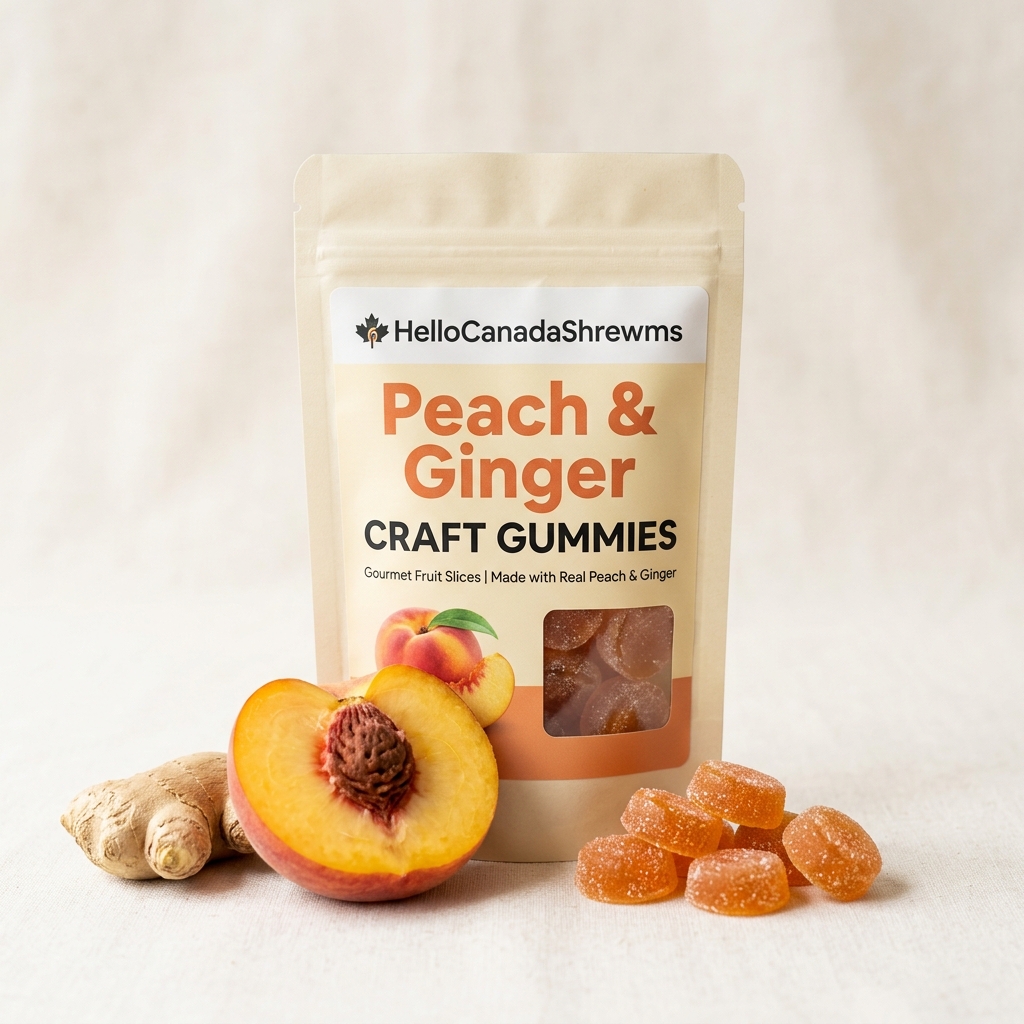 Peach & Ginger Craft Gummies - Image 2